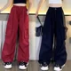 thumbnail image 3 of Pantalones Cargo a la moda para niños y niñas de 6 a 12 años primavera otoño 2024 nuevo estilo Jazzy Street Dance Bell Bottoms pantalones para niños, 3 of 5