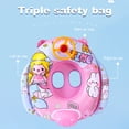 thumbnail image 2 of Flotador Inflable para Piscina Bebé Con Anillo Natación 6 A 36 Meses () Rosa, 2 of 4