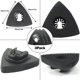 thumbnail image 3 of 156Pcs Oscillating Tool Sanding Pad Kit, 3Pcs Triangle Sanding Pads and 3Pcs Finger Sanding Pad, 15, 3 of 5