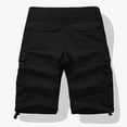 thumbnail image 4 of Fgnfyis Men's Drawstring Cargo Shorts Short Men's Cargo Trousers Available in Many Different Colours Shorts for Men Black 30, 4 of 4