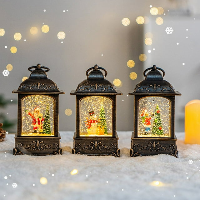 Caja de Música Navideña con Diseño de Reno de Papá Noel, Nieve a La Deriva y Melodía, Decoración Ideal para Las Fiestas, Regalo Encantador de Navidad, Tamaño 13 X 9 X 9 Cm.