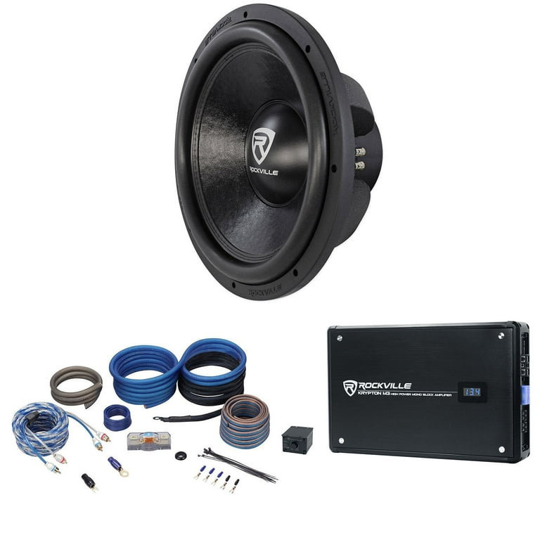 15 inch sub and deals amp