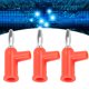 thumbnail image 4 of Plátano 10pcs enchufe plátano apilable 4 mm/0.2 pulgadas de latón sin soldador conector de plátano apilable para accesorios de seguridad para accesorios de segurida, 4 of 7