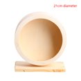 thumbnail image 3 of Pet Exercise Wheel Spinner Wooden Roller Small Exercise Roller Pet Animal Wood Silent Running Exercise Rotate Wheel, 3 of 8