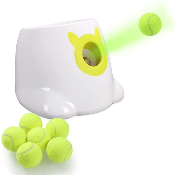 PALULU Automatic Dog Toy Ball Launcher 2 inches Ball Thrower for