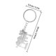thumbnail image 2 of unbranded 2Ud Llavero Plateado Para Llaves De Con Original Y Material Duradero, 2 of 8