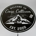 thumbnail image 2 of Handmadetneonsign Mountain Metal Wall Art Light, Mountain and Forest Metal Sign Wall Decor, House Metal Decor, 2 of 5