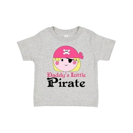 

Inktastic Pirate Girl Daddys Little Gift Toddler Toddler Girl T-Shirt