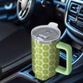 thumbnail image 4 of 40 oz Kiwi Tumbler with Handle Flip Straw Lid Stainless Steel Kiwi Tumblers with Lids Straws Vacuum Insulated Leak Proof Gifts, 4 of 5