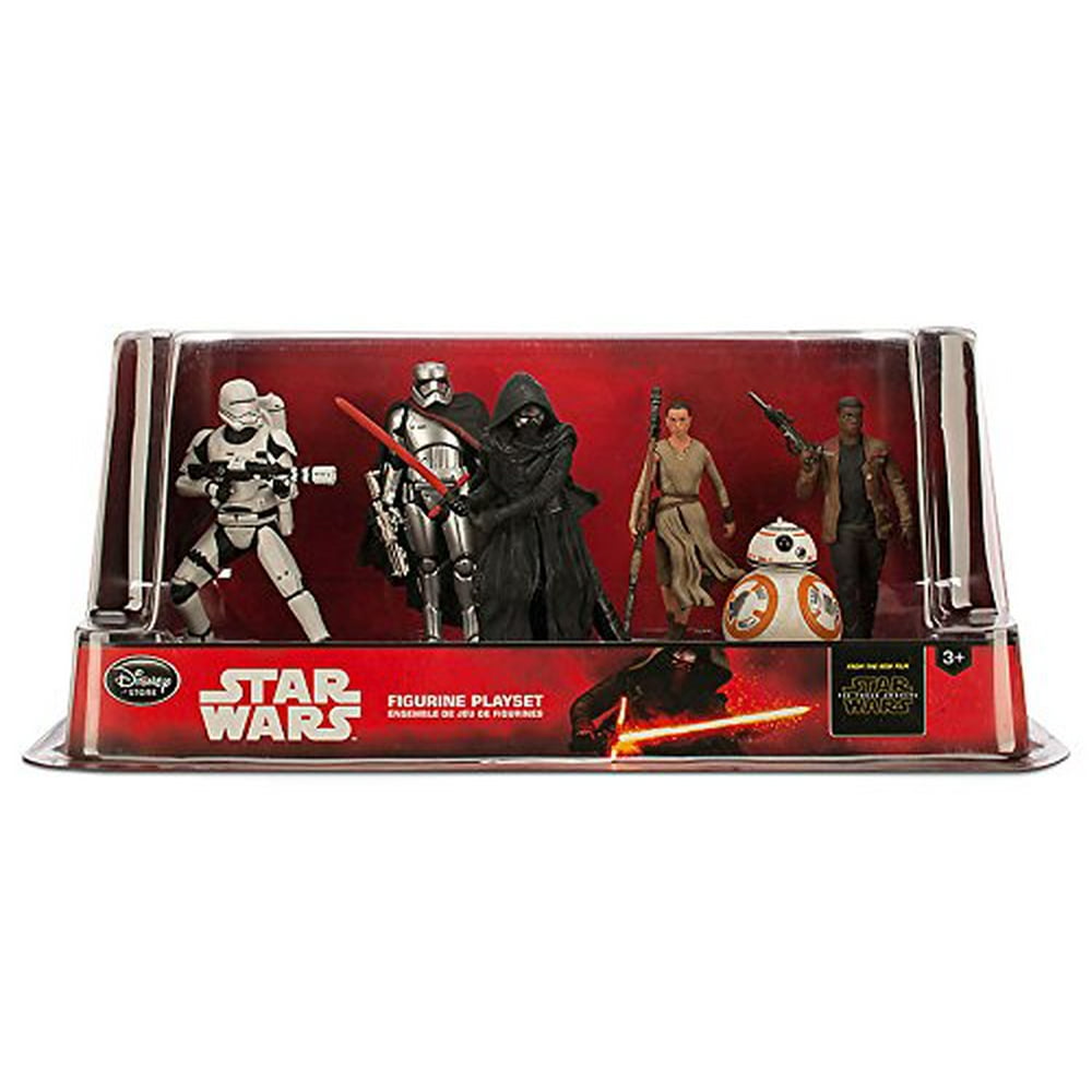 Star Wars The Force Awakens Figurine Playset 6 Piece Set - Walmart.com - Walmart.com
