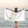 thumbnail image 3 of Yhwh Tetragrammaton Yahweh Elohim Hebreo Israelita Toalla de Playa Toallas de Baño de Microfibra Manta de Playa Suave Para Desfile Natación Yoga Mujeres Hombres, 3 of 4