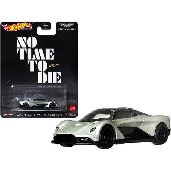 "No Time to Die" Aston Martin Valhalla Concept, James Bond - Mattel Hot Wheels GRL79 - 1/64 scale Diecast Model Toy Car
