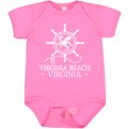 thumbnail image 3 of Inktastic Virginia Beach VA Nautical Boys or Girls Baby Bodysuit, 3 of 5