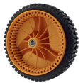 thumbnail image 1 of Paquete de 2 ruedas para cortacésped de 196 mm compatibles con Husqvarnaa Mcculloch 5324025-67, 1 of 5