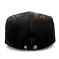 thumbnail image 3 of FUIALDOLG Halloween Black Cat Soft Newsboy Cap, All Season Vintage Polyester Flat Cap for Street Driving Shopping, 3 of 4