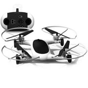 Sharper Image Dual Function Rechargeable 7 inches Remote Control Fly and Drive Car Drone (New Open Box)