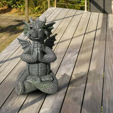 Dragon Shape Statue Model - Durable Decorative Dragon Statue Display, Wide Application for Yard Decoration