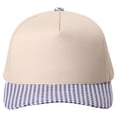thumbnail image 2 of QURATI Men Women Baseball Cap-Low Profile Adjustable Washed Cotton Golf Dad Hat Plaid Baseball Cap for Women Men Unstructured Trucker Ball Caps E1 Navy One Size, 2 of 4