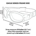 thumbnail image 7 of Birdz Eyewear Eagle Motorcycle Goggles Black Frame with Smoke Lens, 7 of 7