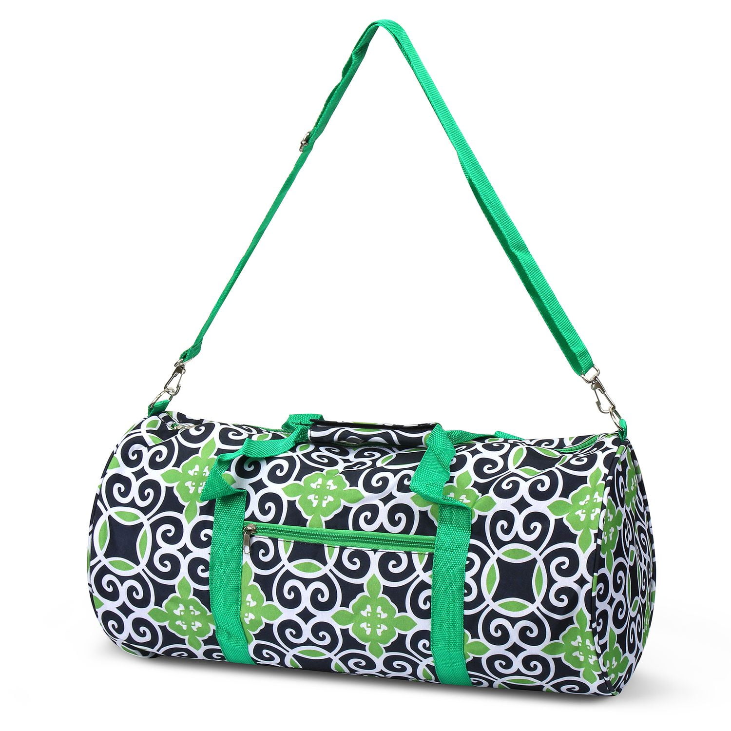 Zodaca Classic Style Duffel Travel Gym Bag Shoulder Tote Carry Bag for Camping Hiking by Zodaca