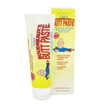 3 Pack Boudreaux`s Butt Paste With Peruvian Balsam For Healthy Skin 4oz Each