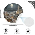 thumbnail image 4 of Dreamtimes Christmas Eve Placemats Set of 1 Non-Slip Heat Resistant Dining Table Place Mats Washable Kitchen PVC Weave Table Mats, 4 of 7