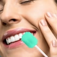 thumbnail image 4 of 100 Count Unflavored Disposable Oral Swabs, Tooth Shape for Oral Cavity Cleaning Sponge Swab Individually Wrapped, 4 of 6