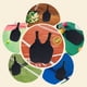 thumbnail image 2 of Paddle Covers Accesorios Manga Raqueta Zippe () Rojo, 2 of 6