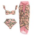 thumbnail image 3 of Generic 2025bikini New Mini Lotus Leaf Fresh Floral Beach Vacation Split Swimsuit Suit 2352, 3 of 8