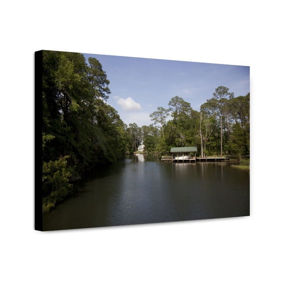 Canvas Print: Beautiful Communities And Rural Scenes In Baldwin County, Alabama