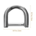thumbnail image 3 of Bag Hardware Supplies Daily Use Silver 4PCS, 3 of 6