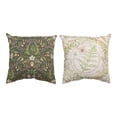 thumbnail image 3 of Pillow-Cottage Ferns-Indoor/Outdoor (18" x 18"), 3 of 3