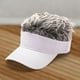 thumbnail image 1 of Gorra con visera Yinane Blanca Cabello Gris para hombres y mujeres, 1 of 8
