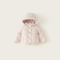 thumbnail image 2 of KAUOD Toddler Winter Puffer Jackets Waterproof Lightweight Hooded down Coats Kids Baby Plain Snow Ski Outwear with Pockets, 2 of 9