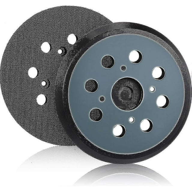 2 Pack Replacement 5" 8 Hole Orbital Sander Pads Fits Milwaukee 51-36-7090, 51-36-7100