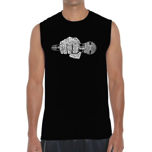 90's Rappers - Men's Word Art Sleeveless T-Shirt
