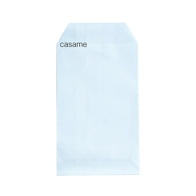 Mini Multicolour Solid Pure Color Pouch Kraft Paper Bags Wedding Party Invitation Greeting Cards Paper Gift Bag Guest full white 100 pcs