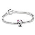 thumbnail image 4 of Pulsera Disney Stitch para mujeres y niñas, pulsera original de cuentas de Minnie y Mickey Mouse, 925, accesorios, regalo de cumpleaños y Navidad, 4 of 5