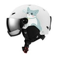 thumbnail image 3 of S SERENABLE Casque de Ski Résistant aux Chocs Facile à Enfiler Visière Intégrée pour Patinage Extérieur m, 3 of 9