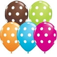 thumbnail image 2 of Burton & Burton 11" Big Polka Dots Asst Balloons, Pack Of 50, 2 of 2
