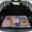 Vibrant Boho Floral, variant on Yspwyqan Universal Car Trunk Mat 29" x 39", Glowing Galaxy Butterfly Grip-Backed Season-Ready Cargo Liner, Trendy Auto Interior Accessory Fits Most Sedans SUVs Wagons for Road
