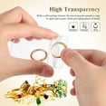 thumbnail image 3 of Transparent PVC Jewelry Bags for Storage Use Self Seal Protective Cases with High Transparency, 3 of 8