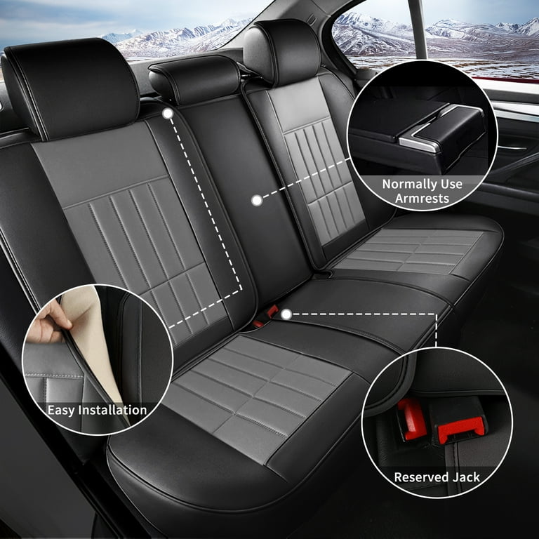 DIKSOAKR Car Seat Covers Fit for Hyundai Elantra 2012-2025 Full