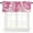 Pink, variant on Palm Leaf Valances for Windows Farmhouse Kitchen Curtains Valances Rod Pocket Valance Curtains for Kitchen Windows Tropical Plant Country Green Summer Window Valances for Bathroom Bedroom 42"x12"