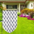 thumbnail image 3 of Wukai Blue Leaves Print Garden Flag 12.5x18 Inch Double Sided Sun-resistant Rain-resistant, Wrinkle-resistant Colorfast(Only Flag), 3 of 7
