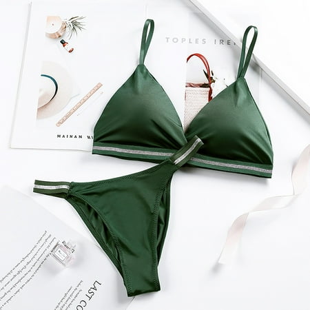 

GDfun Women s Solid Color Premium Comfortable Ice Silk Thin Cup Bra Panties Set——panties for women
