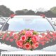 thumbnail image 4 of Simulación Rose Ball Bouquet Road Leadership Bouquet para Decoración de de Coche, 4 of 6