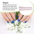 thumbnail image 1 of Nail Art Delicate Removable Artificial Tips Extension Fingernails Fashion Full Cover Press Wraps Manicure Tools Decoration for Girls Type 10, 1 of 6
