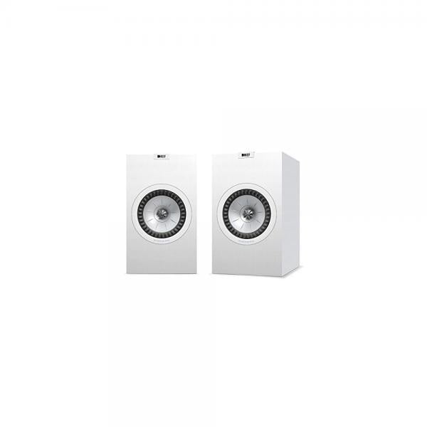 kef white speakers