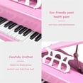 thumbnail image 4 of Costway 30 key Childs Toy Grand Baby Piano w/ Kids Bench Wood Pink, 4 of 8